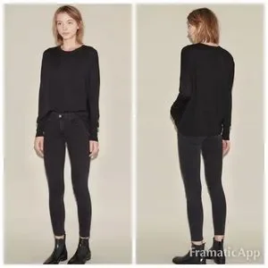 Acne Studios | Jeans | Acne Studios Skin 5 Used Black Skinny Jeans  